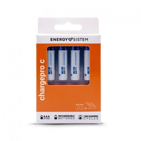 ENERGY SISTEM PILA RECARGABLE USB-C AAA HR03 PACK 4 UD