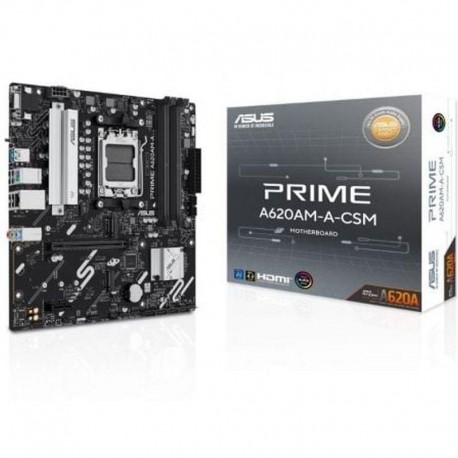 ASUS PLACA BASE A620AM-A-CSM SOCKET AM5 Ryzen series 9000, 8000 y 7000 / 4xDDR5 / 2xM.2