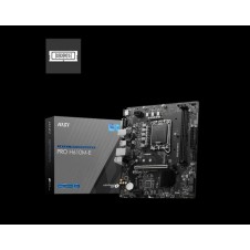 MSI PLACA BASE PRO H610M-E DDR5 LGA1700 14th/ 13th/ 12th Gen/ 2xDDR5/ 1xHDMI/ 1xVGA/ MICRO ATX.