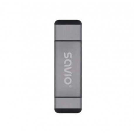 SAVIO LECTOR DE TARJETAS SD SD USB 3 en 1