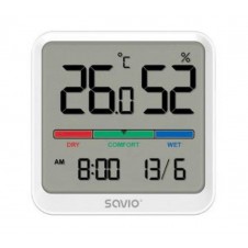 SAVIO SENSOR TEMPERATURA Y HUMEDAD CT-01/W BLANCO