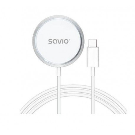 SAVIO CARGADOR QI 15W LA-11