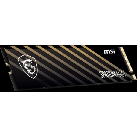 MSI DISCO DURO SSD M.2 SPATIUM M461 1TB SSD PCIE 4.0 Lectura secuencial hasta: 5000 MB/s - Escritura secuencial hasta: 3200 MB/s