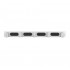 LANBERG ORGANIZADOR DE CABLES 19 CON BRUSH PANEL 5 RINGS- TYPE B 1U GRIS