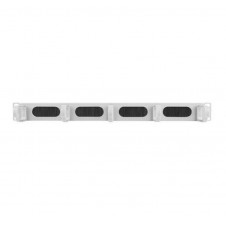 LANBERG ORGANIZADOR DE CABLES 19 CON BRUSH PANEL 5 RINGS- TYPE B 1U GRIS