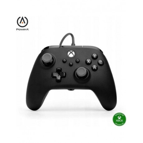 POWER A GAMEPAD XBOX SERIES X/S XBGP0439-01 NEGRO CON CABLE