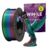 WINKLE FILAMENTO TRICOLOR AURORA BOREAL PLA SILK 1.75MM 1 KG