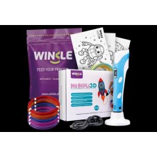 WINKLE PACK BOLIGRAFO 3D CON PLA PARA NIÑOS Y ADULTOS