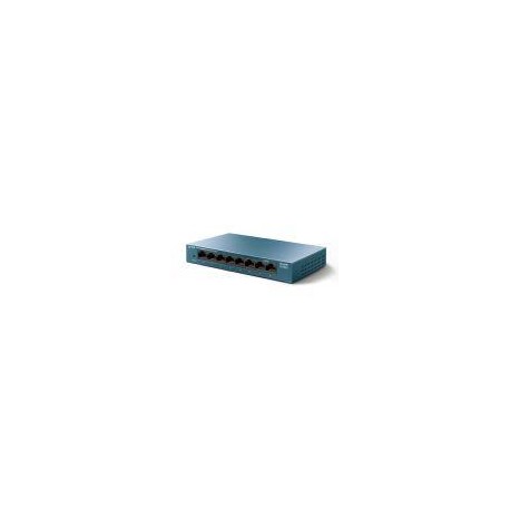 TP-LINK SWITCH LS108G LITEWAVE 10/100/1000 8 PUERTOS METALICO