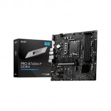 MSI PLACA BASE PRO B760M-P DDR4 LGA1700 GEN 12.ª -13.ª / 4xDDR4 / M.2