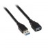 AISENS CABLE ALARGADOR USB 3.0 MACHO - HEMBRA 1M A105-0041 NEGRO