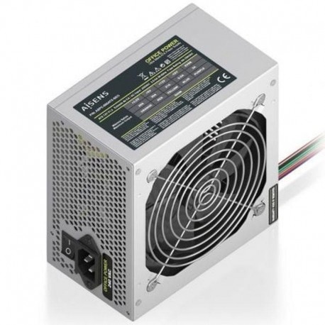 AISENS FUENTE DE ALIMENTACION ASPC-500ATX-SEO/ 500W/ Ventilador 12cm
