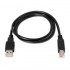 AISENS CABLE USB-A 2.0 A USB-B 2.0 1.8M A101-0006 NEGRO
