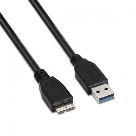AISENS CABLE USB 3.0 USB MACHO - MICRO USB MACHO 2M A105-0044 NEGRO