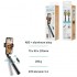 UNICO PALO SELFIE GIMBAL SS2080 TRIPODE Y MANDO BLUETOOTH 5.2 75CM TIPO-C NEGRO
