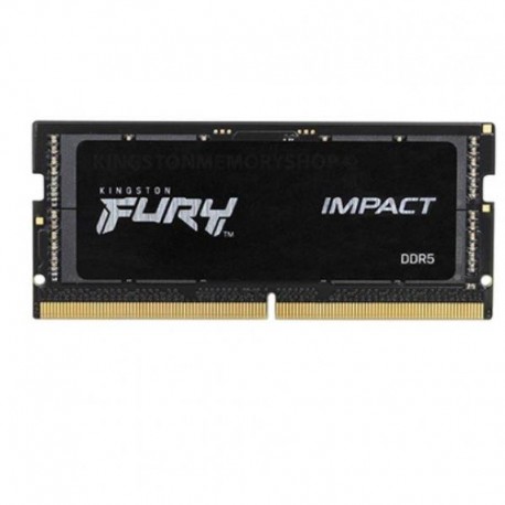 KINGSTON MEMORIA SODIMM FURY IMPACT 16GB 6000MT/s DDR5 CL38