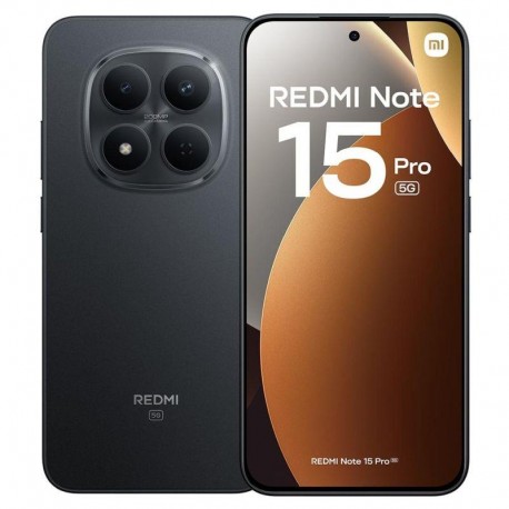 XIAOMI SMARTPHONE REDMI NOTE 15 PRO 5G 12GB 512GB NEGRO OC/12GB/512GB/6,8 /ANDROID