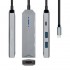 AISENS DOCKING PARA USB-C ASUC-4P002-GR/ 1xHDMI 4K/ 2xUSB/ 1xUSB-C PD/ ASUC-4P002-GR GRIS