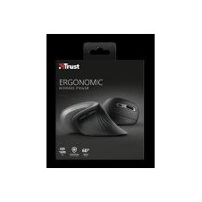 TRUST RATON INALAMBRICO VERRO ERGONOMIC OPTICO 600-1600DPI ANGULO 60º RECEPTOR