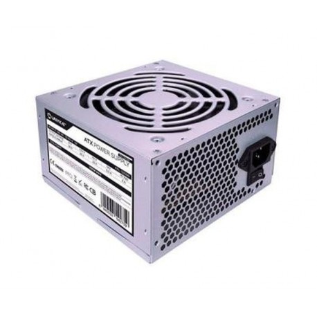 UNYKA FUENTE DE ALIMENTACION ATX 500W FAN 12CM 20+4 PINES PLATA