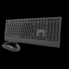 NOX TECLADO Y RATON INALAMBRICO LITE DUO NEGRO