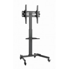 GEMBIRD SOPORTE DE SUELO PARA TV CON RUEDAS INCLINABLE 32-55 35KG NEGRO