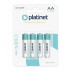PLATINET PILA ALCALINA PRO AA LR6 BLISTER*4