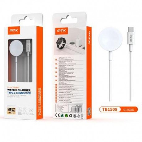 MTK CARGADOR TYPE-C MAGNETICO PARA IWACH S1 AL S9