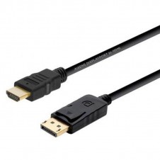 AISENS CABLE DISPLAYPORT MACHO A HDMI MACHO 2M A125-0364 NEGRO