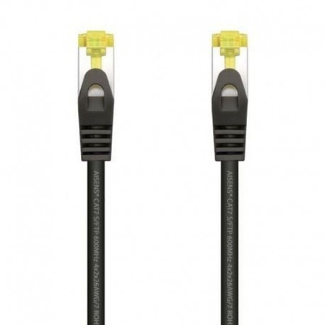 AISENS CABLE DE RED RJ45 SFTP A146-0485 CAT. 7/ 50CM/ NEGRO