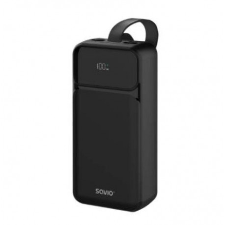 SAVIO POWERBANK 30000MAH BA-10 NEGRO