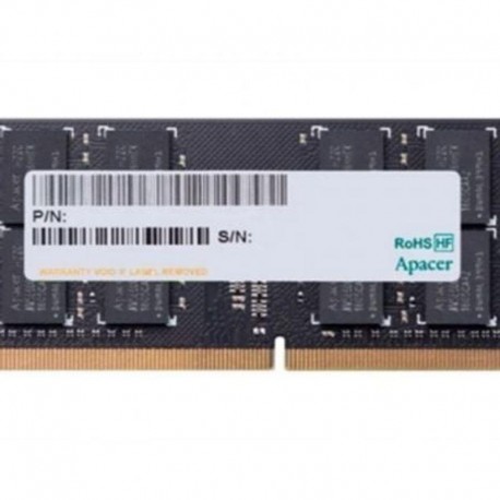 APACER MEMORIA RAM 16GB/ DDR4/ 2666MHz/ 1.2V/ CL19/ SODIMM