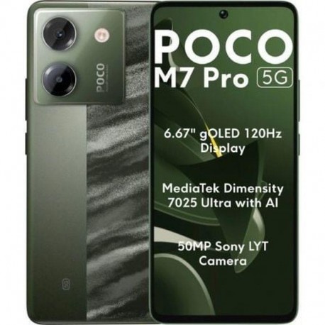POCO SMARTPHONE POCO M7 PRO 5G 8GB 256GB VERDE OC/8GB/256GB/6,67/5G/ANDROID