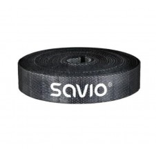 SAVIO ORGANIZADOR DE CABLE OC-07 CINTA VELCRO NEGRO/LONGITUD 10 M/ANCHO 14 MM