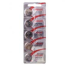 MAXELL PILA BOTON LITIO CR1620 3V BLISTER*5