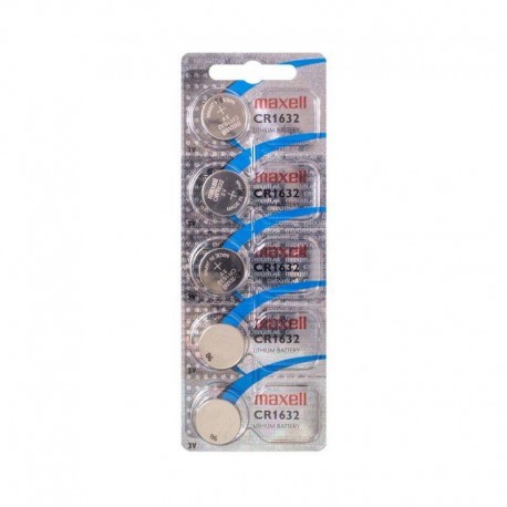 MAXELL PILA BOTON LITIO CR1632 3V BLISTER*5