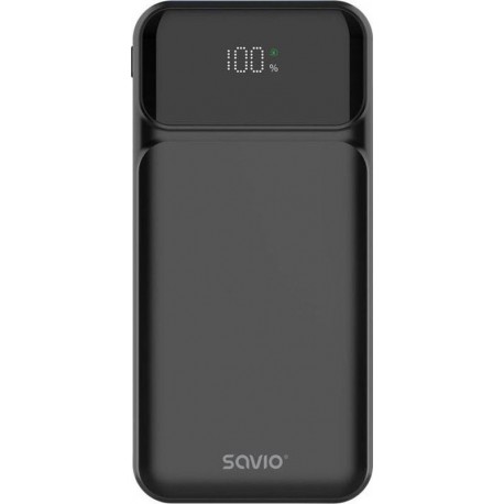 SAVIO POWERBANK 10000MAH SAVIO SAVBA-08 NEGRO