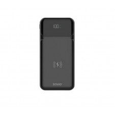SAVIO POWERBANK BA-09 10000MAH QI CHARGING NEGRO