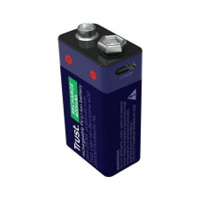 TRUST PILA RECARGABLE 6LR61 USB-C 9V