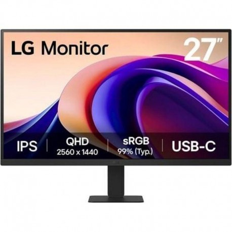 LG MONITOR 27 27U631A-B QHD NEGRO HDMI/ USB-C / 5MS / 100 HZ / VESA