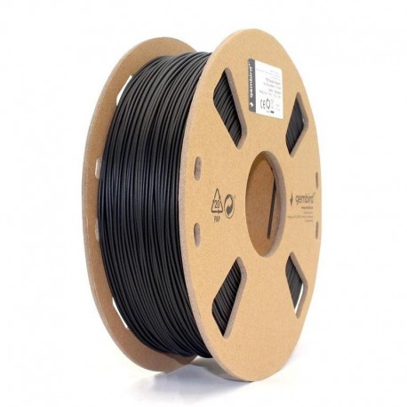 GEMBIRD FILAMENTO FLEXIBLE TPE NEGRO 1.75MM 1 KG
