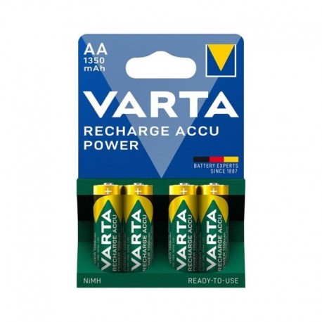 VARTA PILA RECARGABLE ACCU POWER HR6 AA BLISTER *4