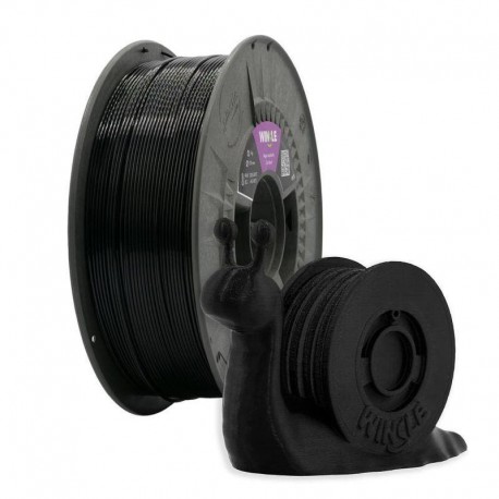 WINKLE FILAMENTO NEGRO AZABACHE PETG 1.75MM 5 KG <strong style=\"color: red,\">GRAN FORMATO</strong>