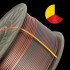WINKLE FILAMENTO MULTICOLOR AMARILLO-NEGRO-ROJO PLA- SILK 1.75MM 1 KG