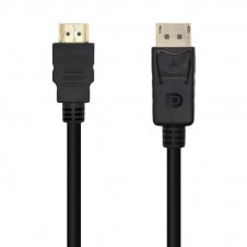 AISENS CABLE DISPLAYPORT MACHO A HDMI MACHO 3M A125-0460 NEGRO