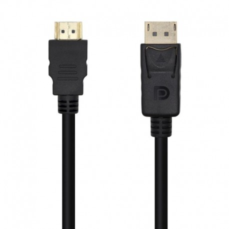 AISENS CABLE DISPLAYPORT MACHO A HDMI MACHO 3M A125-0460 NEGRO