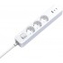 XIAOMI REGLETA POWER STRIP 20W (3XOUTLET, 1XUSB, 2X USB-C) BLANCA Cable 1.4m