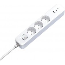 XIAOMI REGLETA POWER STRIP 20W (3XOUTLET, 1XUSB, 2X USB-C) BLANCA Cable 1.4m