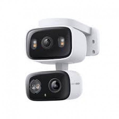 TAPO CAMARA DE VIGILANCIA 360º CON DOBLE LENTE PARA INTERIOR Y EXTERIOR