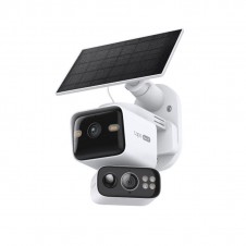 TAPO CAMARA DE SEGURIDAD TAPO C645D KIT CON DOBLE LENTE 360º CON PANEL SOLAR